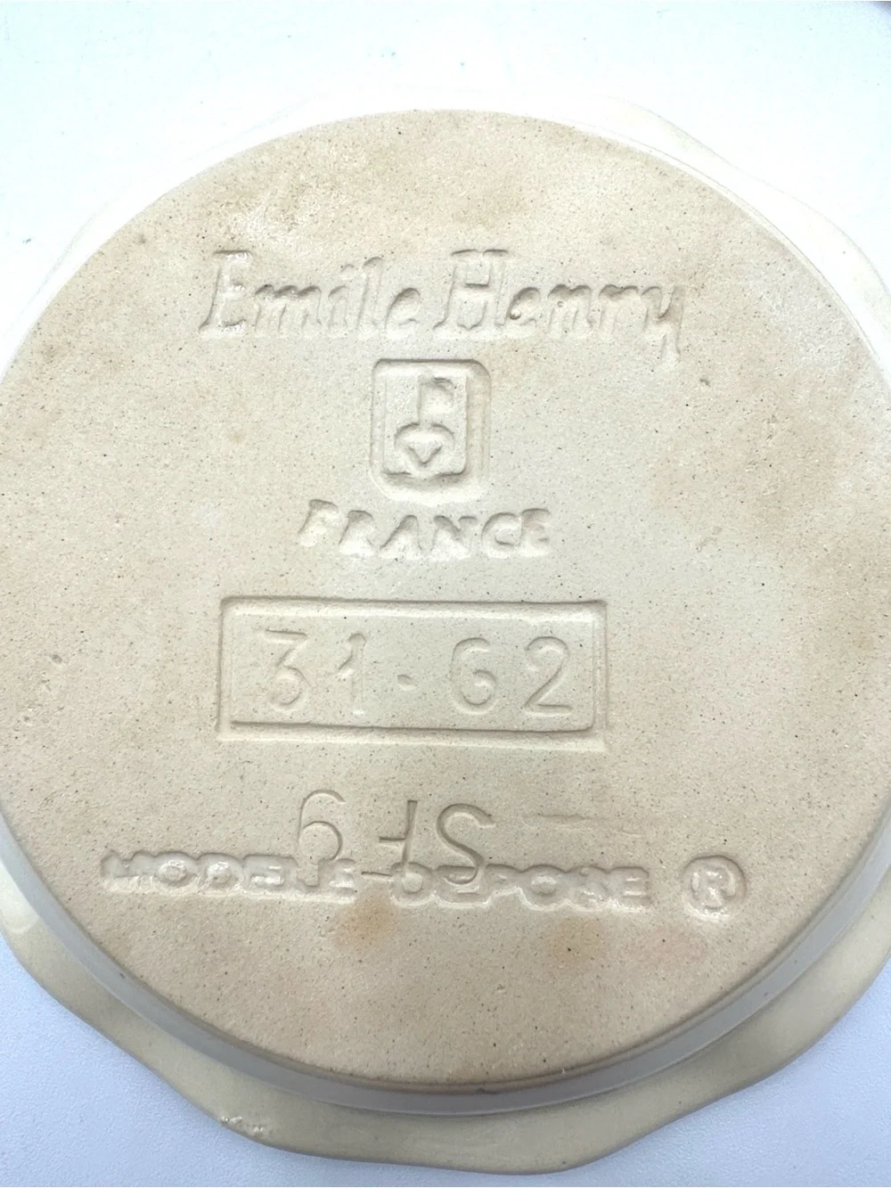 Set of 4 Emile Henry mini pie plates. Made in France. See pictures